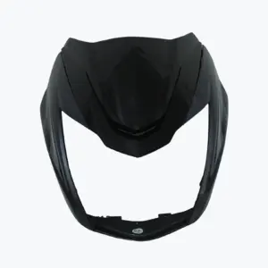 Head Light Visor/mask-tvs Victor N/m Grey