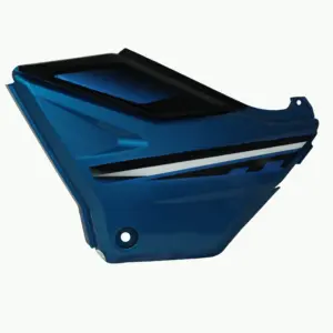Side Panel/cover-hero Glamour Latest N/m Type-7 Black (blue Stk)