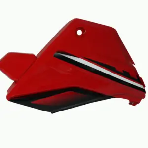 Side Panel/cover-hero Glamour Latest N/m Type-7 Red (black Stk)