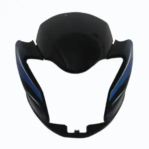 Head Light Visor/mask-hero Passion  Xpro Type 2 Black (blue Stk)