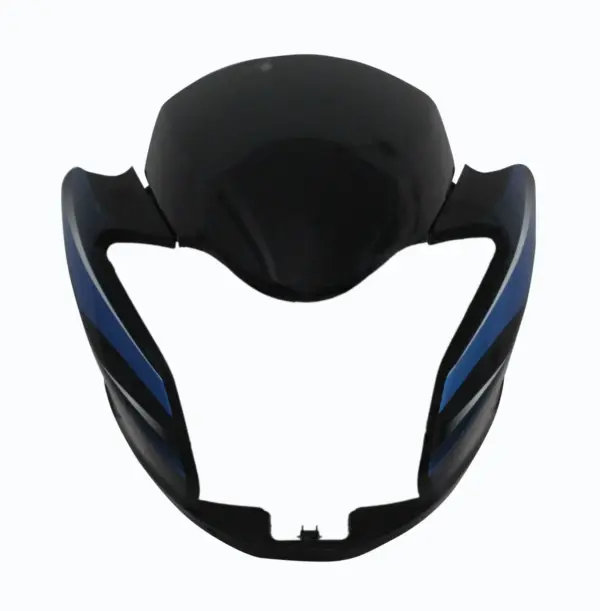 Head Light Visor/mask-hero Passion  Xpro Type 2 Black (blue Stk)