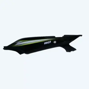Tail Panel/seat Cowl-tvs Star City Plus Black (green Stk)