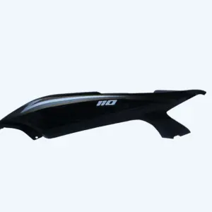 Tail Panel/seat Cowl-tvs Star City Plus Black(golden Stk)