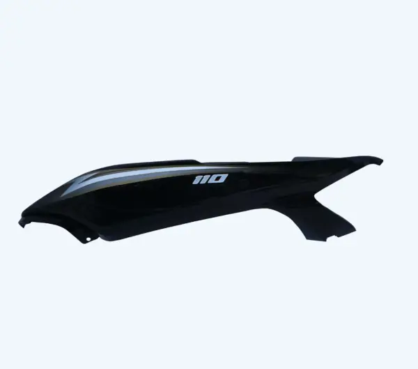 Tail Panel/seat Cowl-tvs Star City Plus Black(golden Stk)