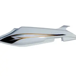 Tail Panel/seat Cowl-tvs Star City Plus Spotlight White