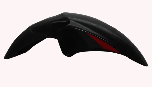Front Fender/mudguard-honda Pulsar 220f Black (red Stk)