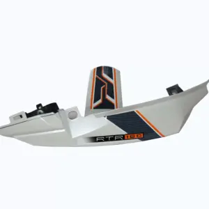 Tail Panel/seat Cowl-tvs Apache 160 N/m Pearl White