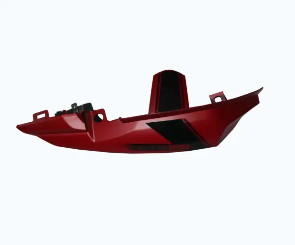 Tail Panel/seat Cowl-tvs Apache 160 N/m Shiny Red