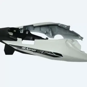 Tail Panel/seat Cowl-honda Shine Sp Type-2 White