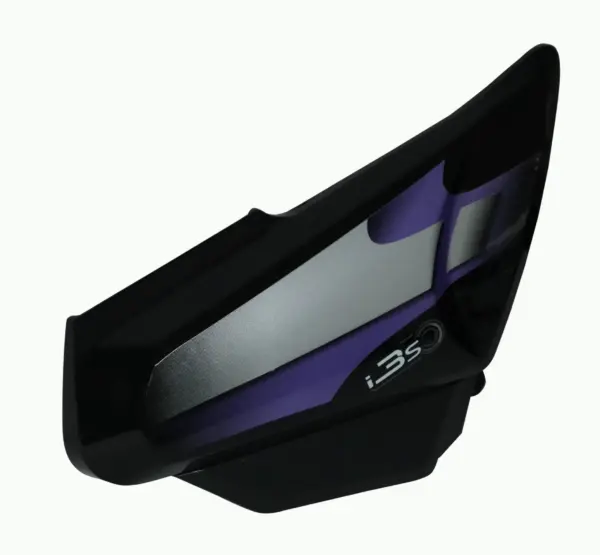 Side Panel/cover-hero Hf Deluxe Bs6 Black (red Stk)