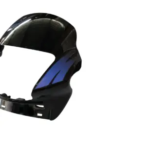 Head Light Visor/mask-hero Passion Plus Black (blue Stk)