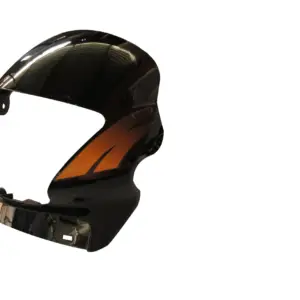 Head Light Visor/mask-hero Passion Plus Black (orange Stk)