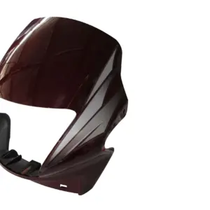 Head Light Visor/mask-hero Passion Plus Latest Wine Red