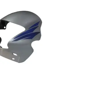 Head Light Visor/mask-hero Passion Plus Latest Silver