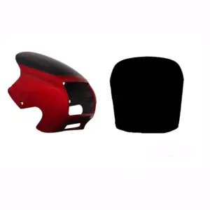 Head Light Visor/mask-hero Cd Deluxe (splendor Type) Red