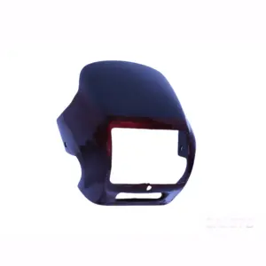 Head Light Visor/mask-hero Cd Deluxe (splendor Type) Wine Red
