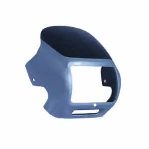 Head Light Visor/mask-hero Cd Deluxe (splendor Type)  Silver