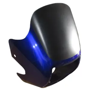 Head Light Visor/mask-hero Cd Deluxe (splendor Type)  T Blue