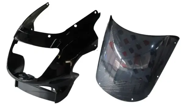 Head Light Visor/mask-hero Cbz Black