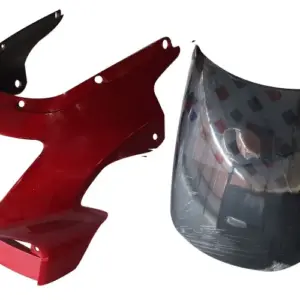 Head Light Visor/mask-hero Cbz Red