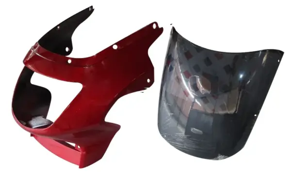 Head Light Visor/mask-hero Cbz Red