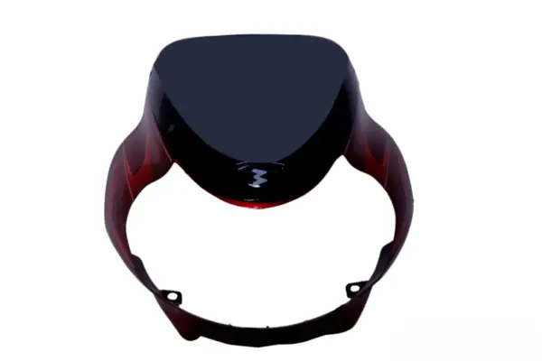 Head Light Visor/mask-bajaj Discover 125cc Red