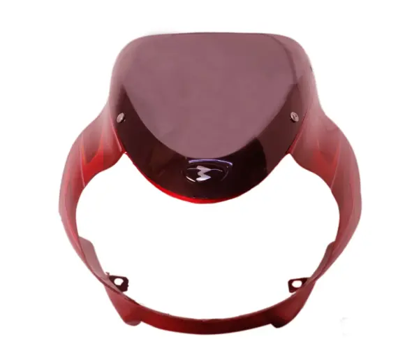 Head Light Visor/mask-bajaj Discover 135cc Red