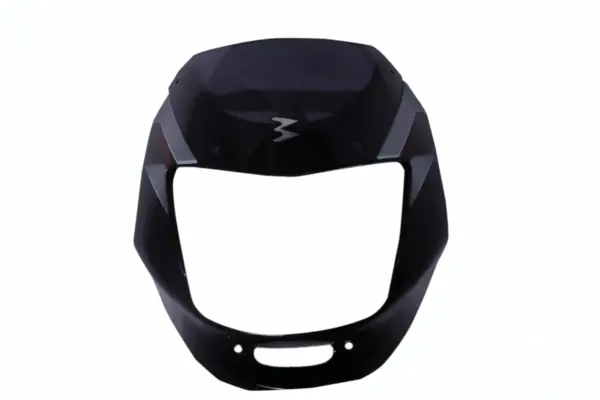 Head Light Visor/mask-bajaj Ct-100 Deluxe Black (red Stk)