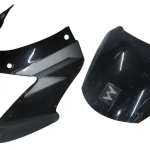 Head Light Visor/mask-bajaj Ct-100 Deluxe Black (grey Stk)