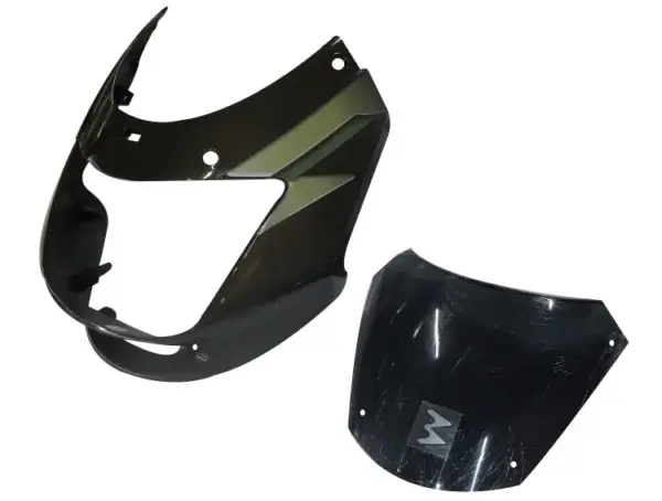 Head Light Visor/mask-bajaj Ct-100 Deluxe Heena Green