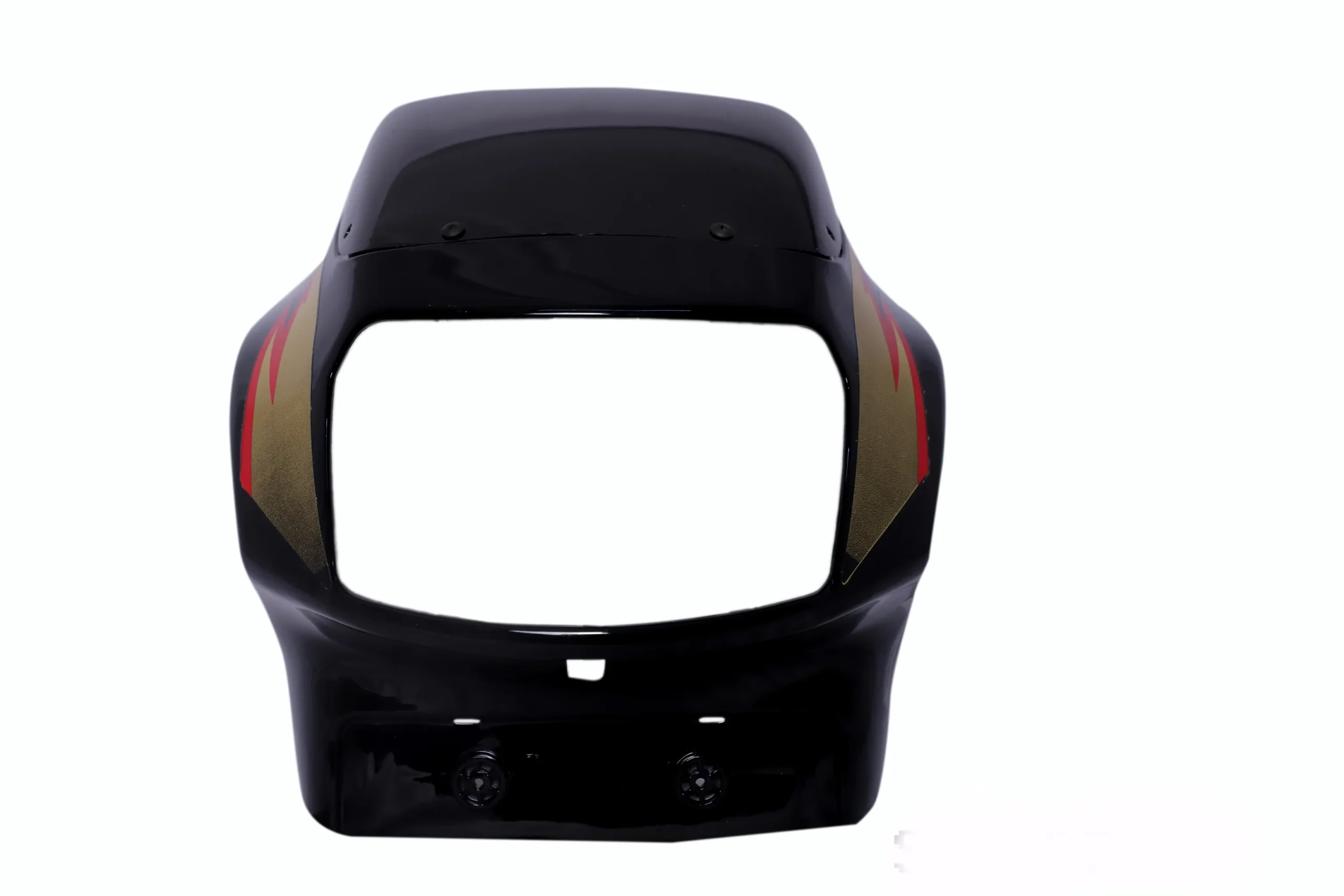 Head Light Visor/mask-tvs Victor Gl Black