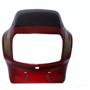 Head Light Visor/mask-tvs Victor Gl  Red