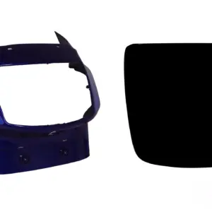 Head Light Visor/mask-tvs Victor Gl N/m T Blue