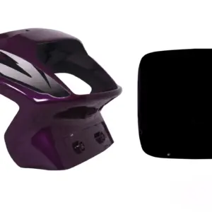 Head Light Visor/mask-tvs Victor Gl N/m Purple