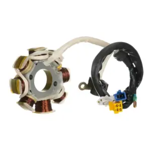 Stator Plate Assy.7 Pole With Brake Coil " Tvs" Flame, Jive