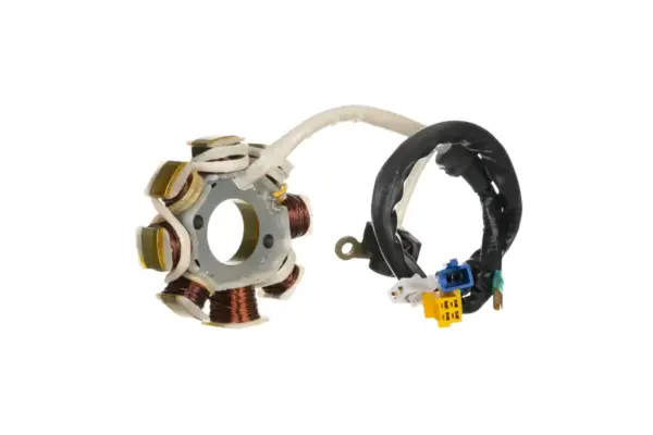 Stator Plate Assy.7 Pole With Brake Coil " Tvs" Flame, Jive