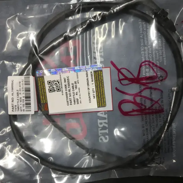 Throttle Cable Bs6/rlt00055/c Classic 350 Bs6 Throttle Cable Royal Enfield - Image 3