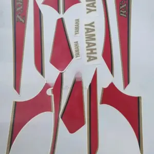 Sticker Kit-yamaha Rxz (tank Color -black )