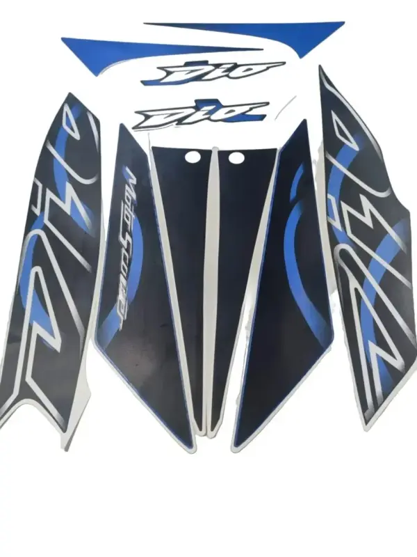 Sticker Kit-honda Dio(tank Color- Vibr Blue )