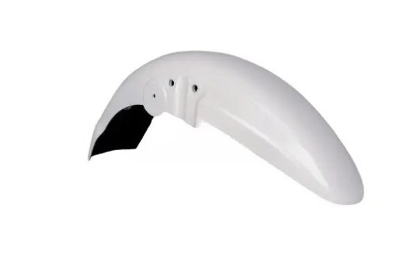 Front Fender/mudguard-tvs Radeon Pearl White