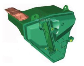 Air Cleaner Assly Complete For Bajaj Pulsar 180