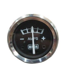 Ammeter Black For Royal Enfield Old Model Vintage Type