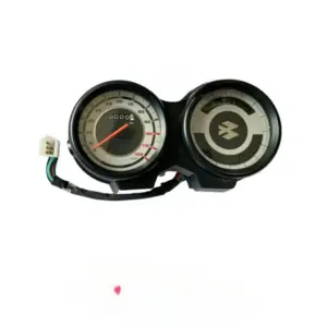 Analog Speedometer Assembly For Bajaj Platina 100 | 8 Pin White Coupler