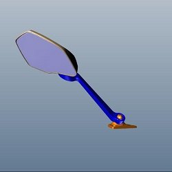 Anti Glare Mirror Assy Left Side For Karizma Xmr | Hero