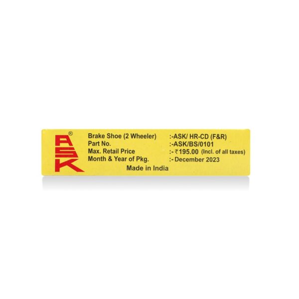 Ask Brake Shoe For Cd - Image 3