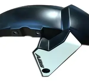Assembly Front Fender Abs Moon White For Dominar 400 | Bajaj