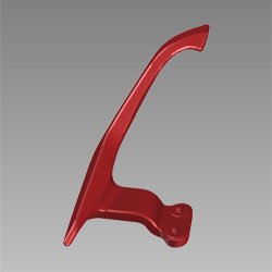 Back Grip Right Side Red For Splendor I Smart | Hero
