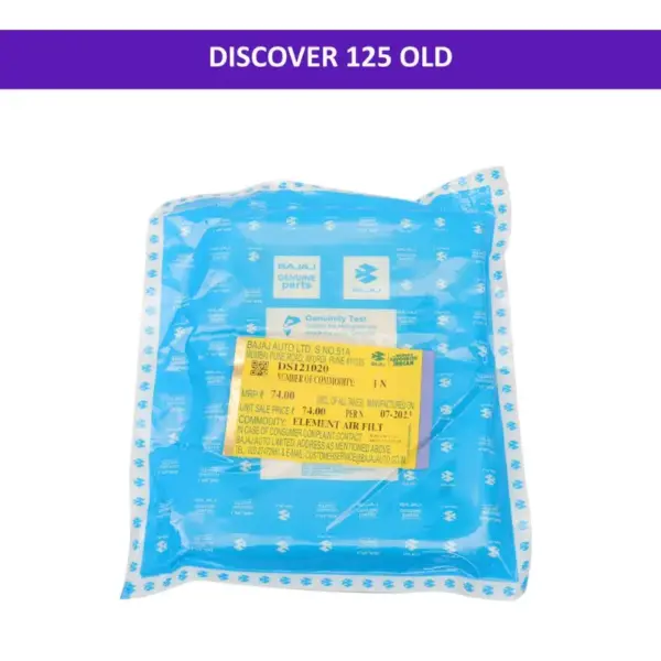 Bajaj Air Filter For Discover 125 Old