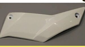 Belly Pan Left Side Matt White Pulsar NS200 | Bajaj