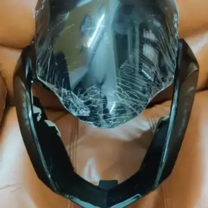 Black Hero Cbz X-treme Type 3 Headlight Visor, Mask , Fairing